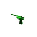 Green Luger Gun