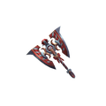 Swirly Axe Knife